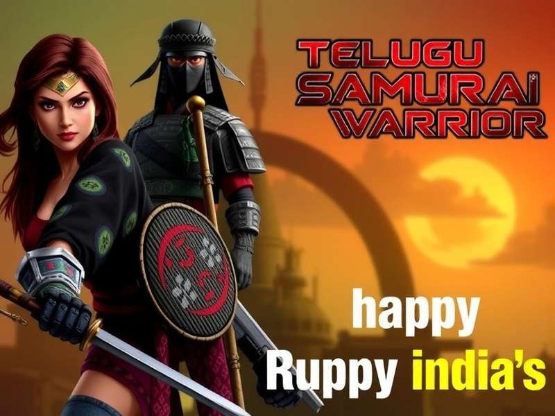 Telugu Samurai Warrior Game Banner